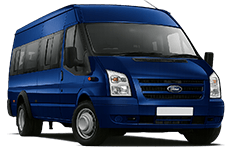Van Hire Knutsford - Special Ford Minibus LITE - Accommodating 17 - Minibus hire Knutsford